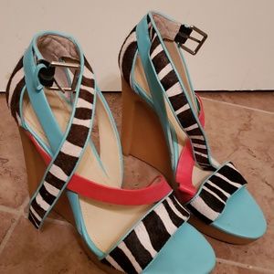 Calvin Klein wedge sandals